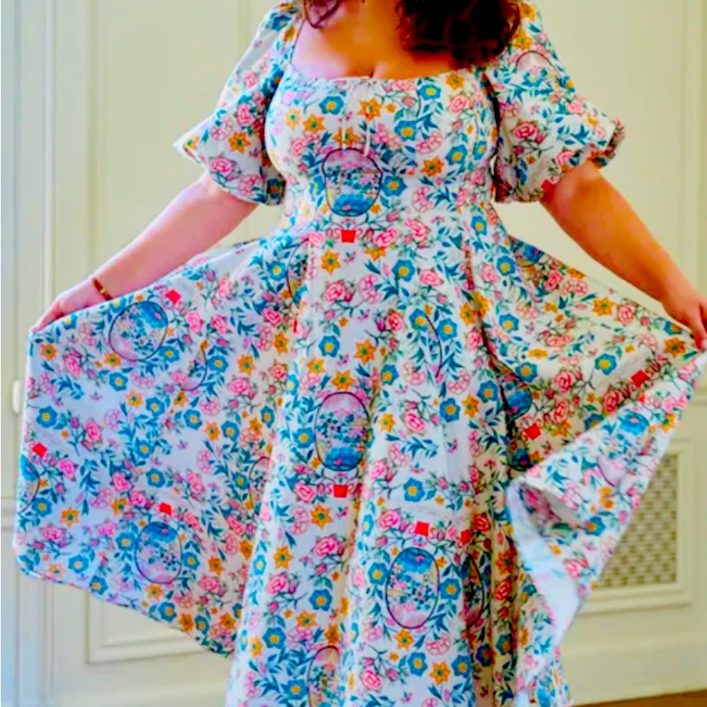 Selkie For Lamour Midi Sailor Dress in Small